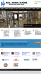Mobile Screenshot of h-gschultzdoor.com